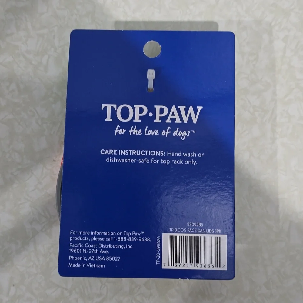 Top Paw Pet Food Can‎ Covers NWT